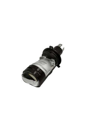Proyector H4 tricolor para motocicleta