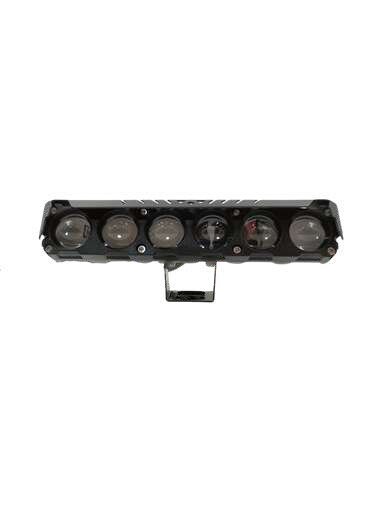 Faro LED láser bicolor de 6 lupas 30W